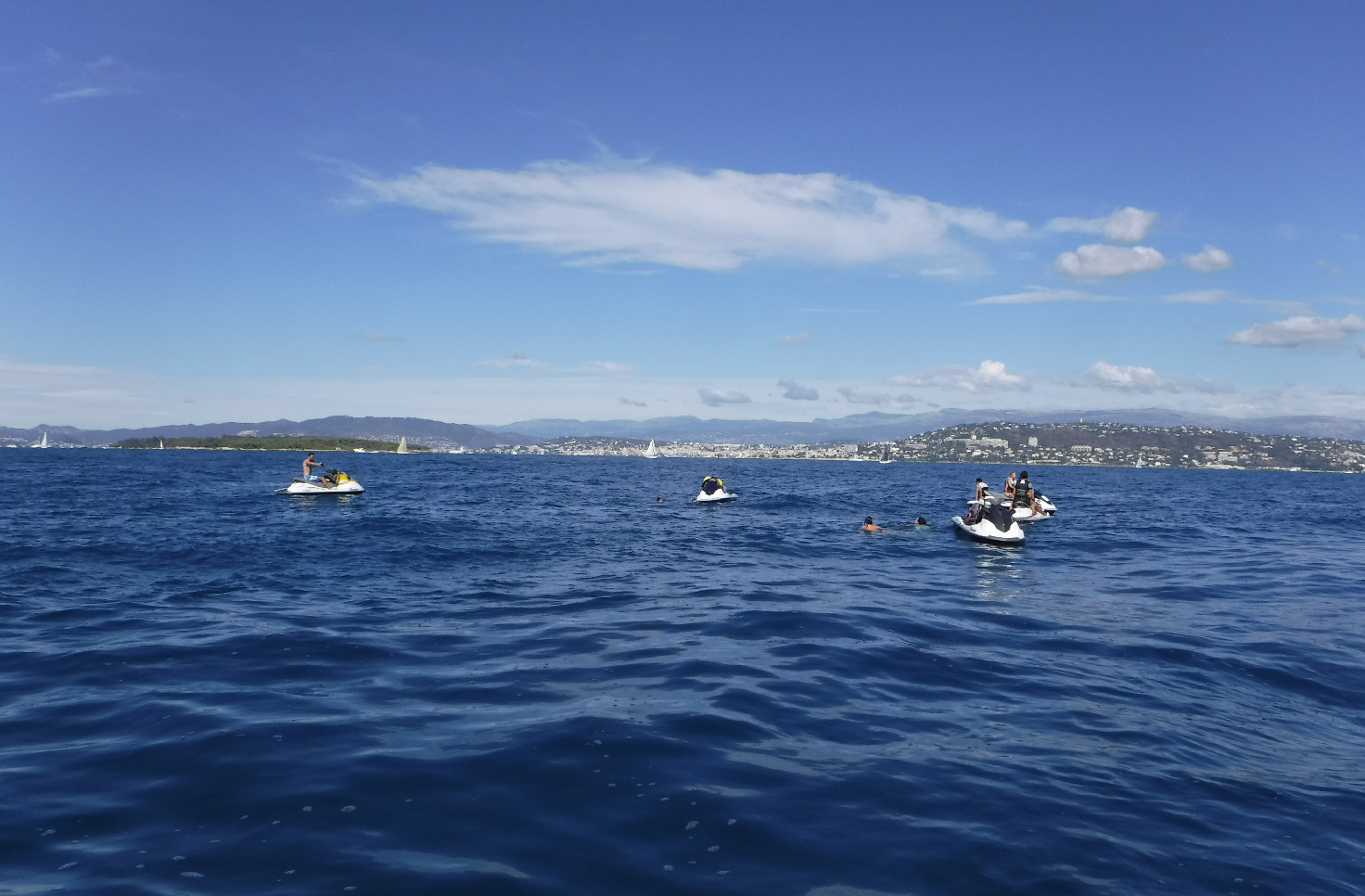 Randonnée en jet ski à Cannes et iles de Lerins