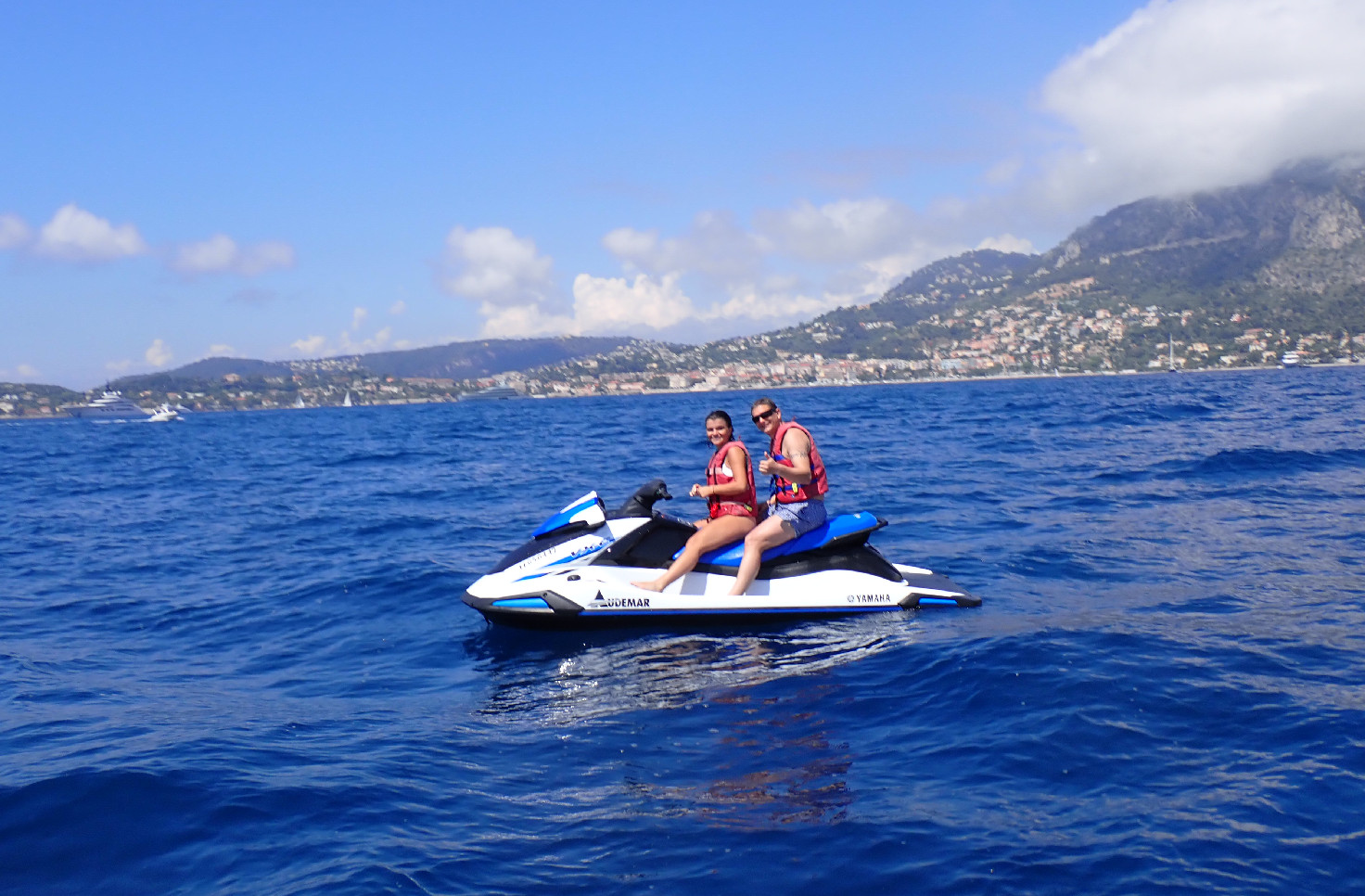 Randonnée en jet ski à Eze et Monaco